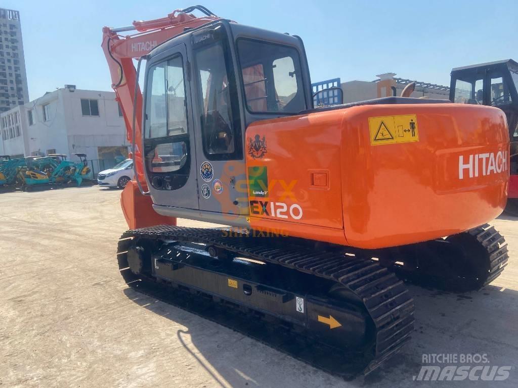 Hitachi EX 120 Pásová rýpadla
