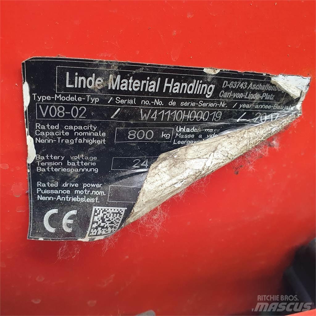 Linde V08-02 Střednězdvižný vozík