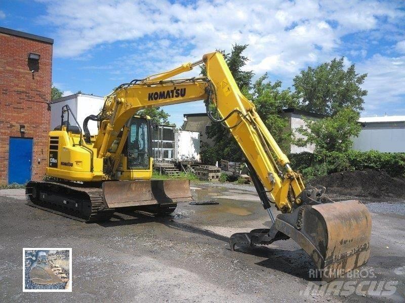 Komatsu PC138USLC-11 Pásová rýpadla