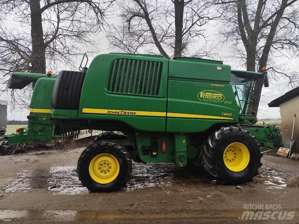 John Deere T 660 Sklízecí mlátičky