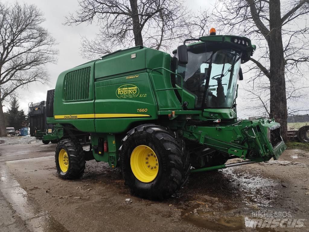 John Deere T 660 Sklízecí mlátičky