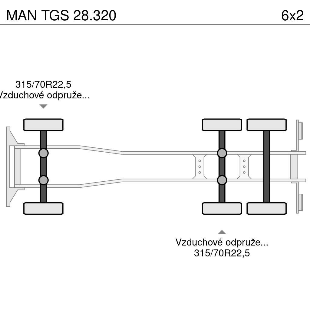 MAN TGS 28.320 Popelářské vozy