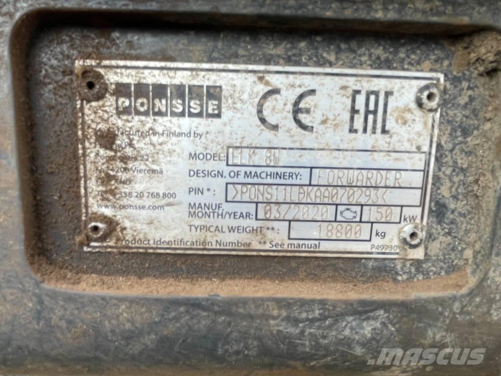 Ponsse Elk Vyvážecí traktory