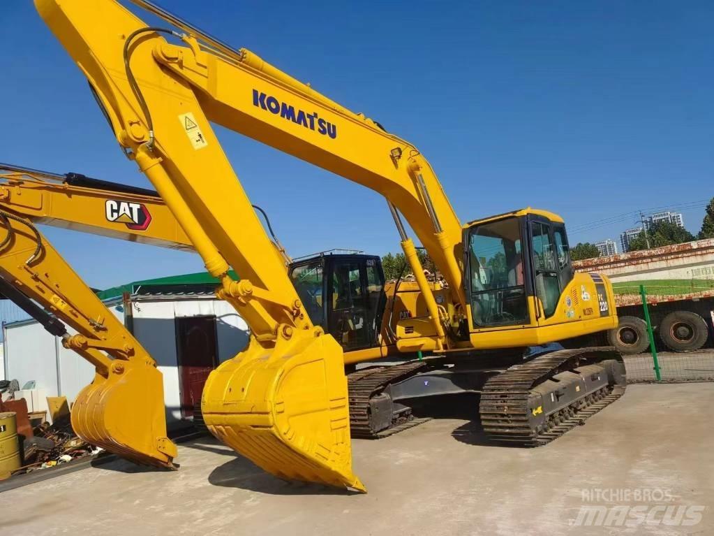 Komatsu PC 220 Pásová rýpadla