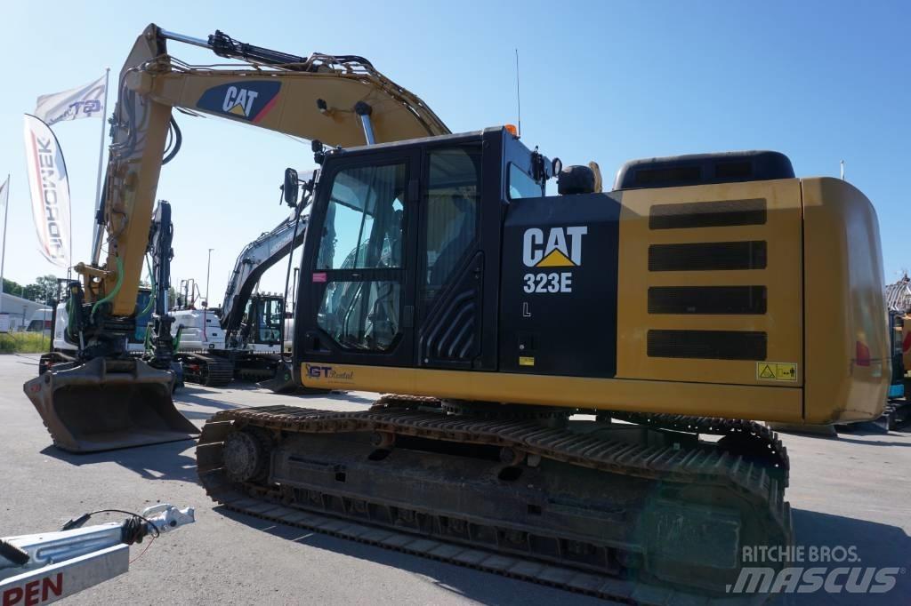 CAT 323EL *Uthyres* Pásová rýpadla