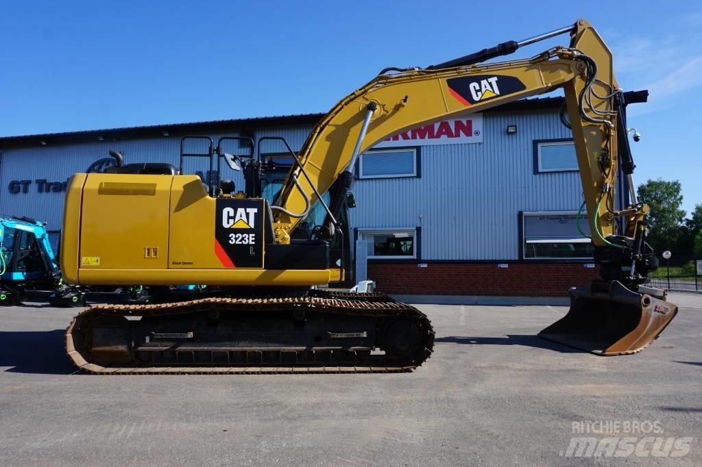 CAT 323EL *Uthyres* Pásová rýpadla