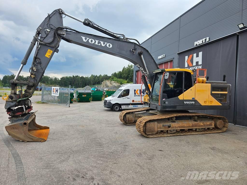 Volvo EC 250 EL Pásová rýpadla