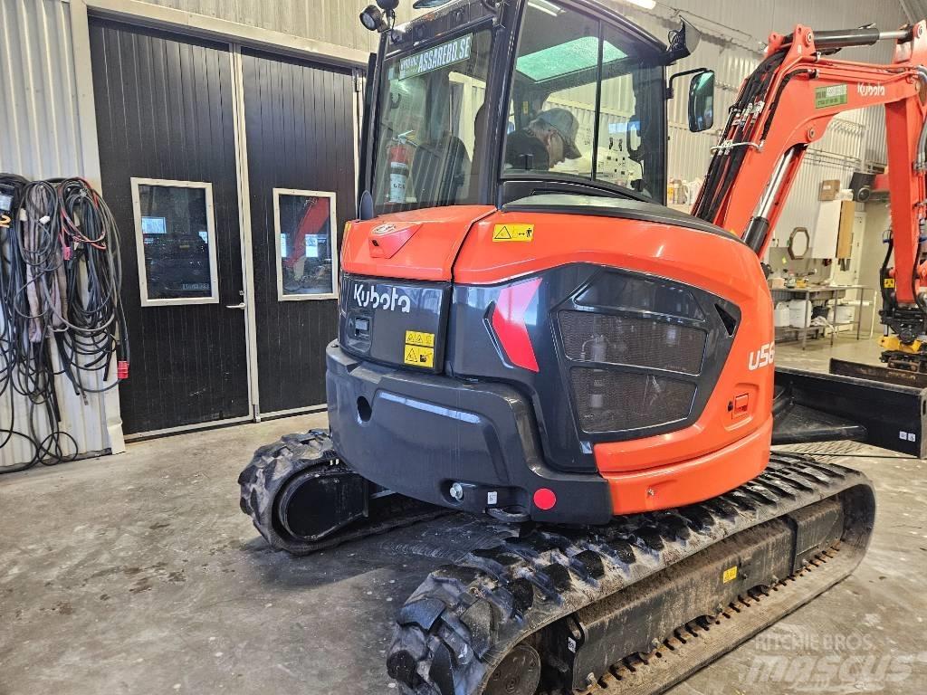 Kubota KX U56-5 Mini rýpadla < 7t