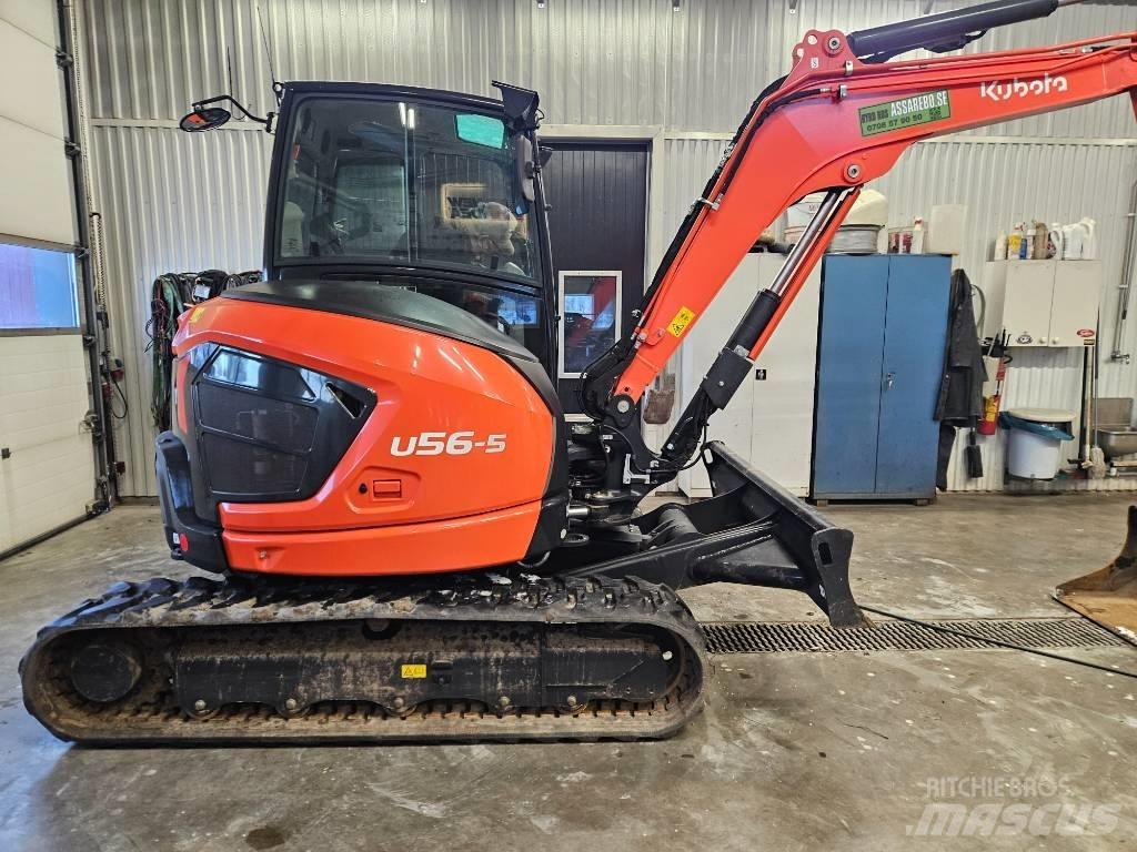 Kubota KX U56-5 Mini rýpadla < 7t