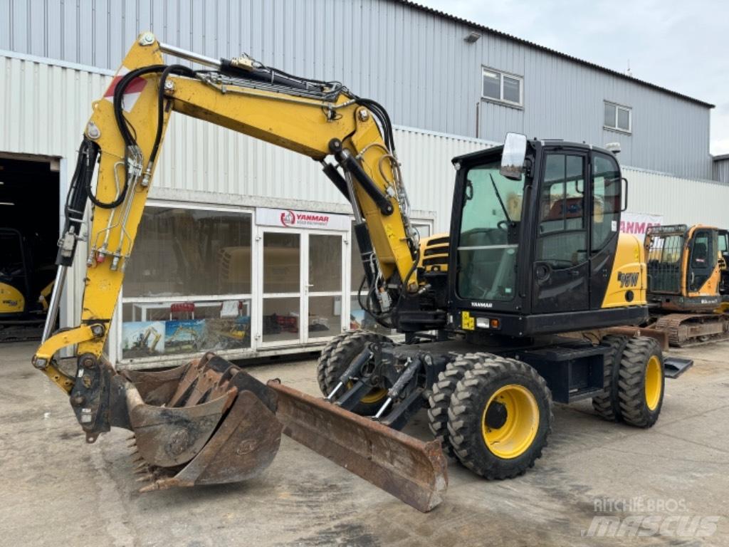 Yanmar B95W (40744) Kolová rýpadla