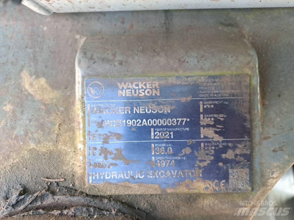 Wacker Neuson EZ50 Pásová rýpadla