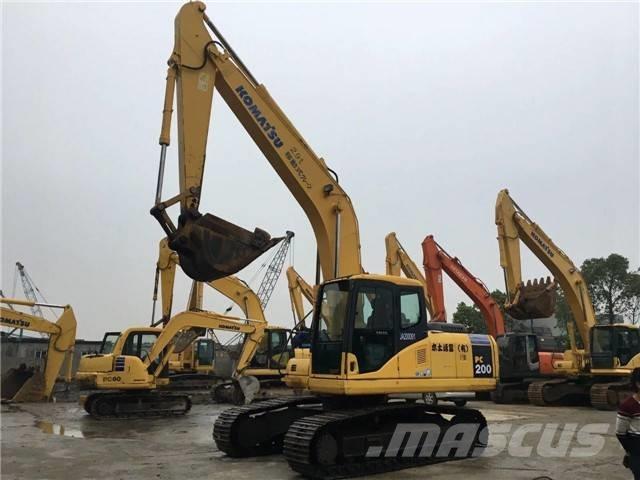 Komatsu pc200-7 Pásová rýpadla
