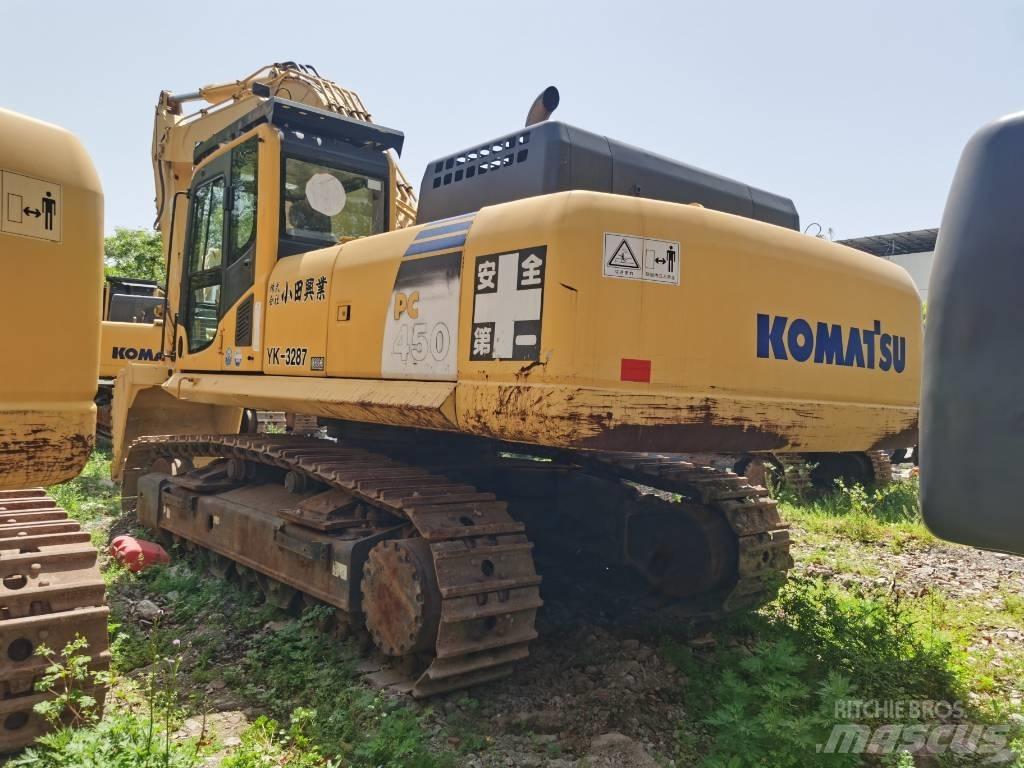 Komatsu PC 450 Pásová rýpadla