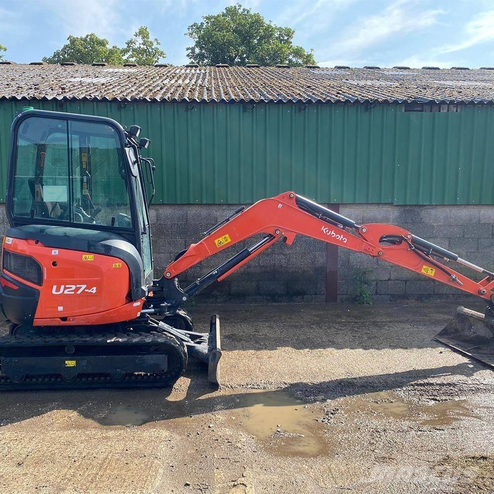 Kubota U 27-4 Mini rýpadla < 7t