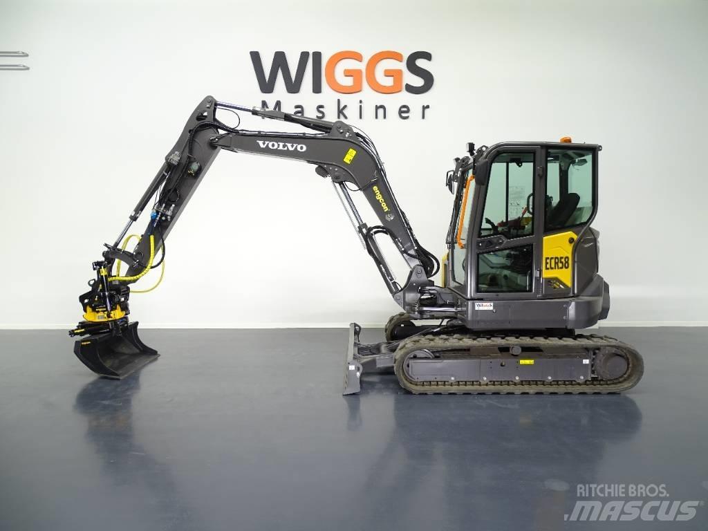 Volvo ECR58F Mini rýpadla < 7t