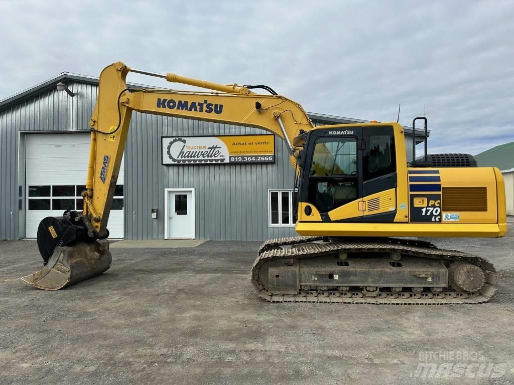 Komatsu PC 170 LC-10 Pásová rýpadla