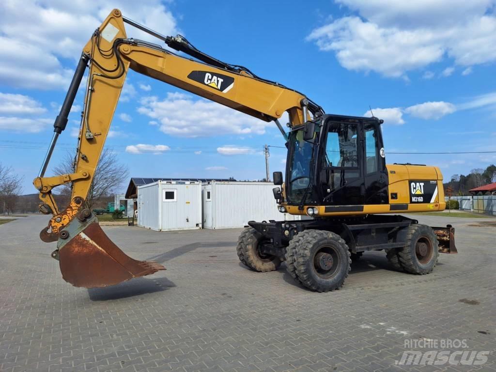 CAT M 316 D Kolová rýpadla
