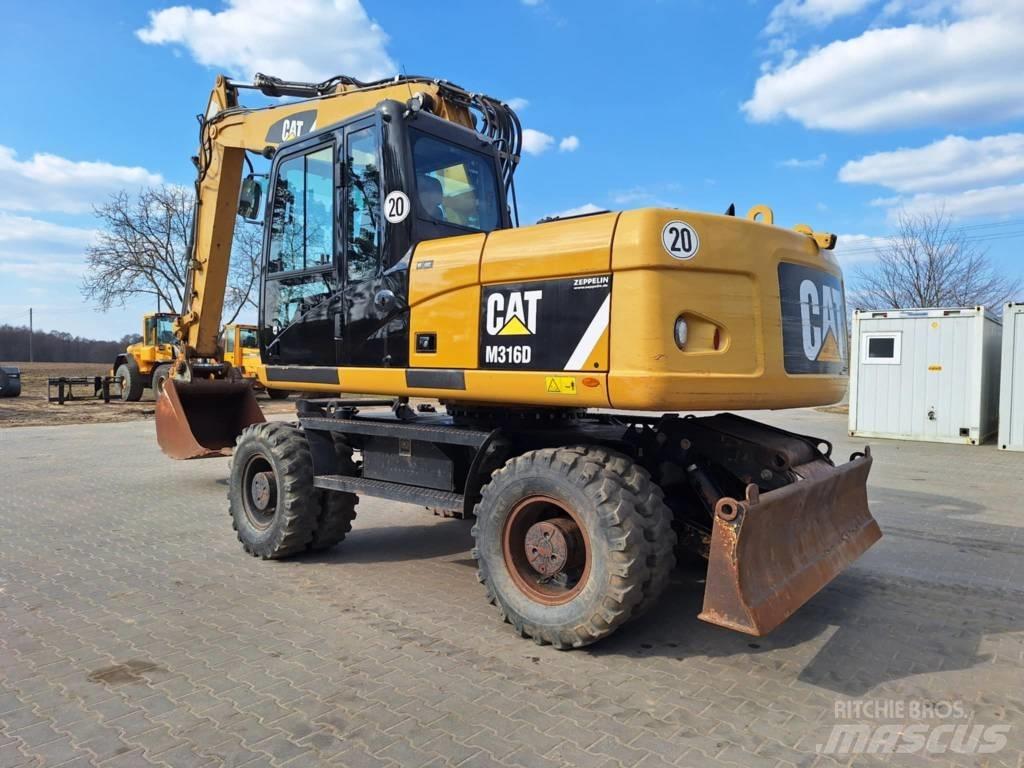 CAT M 316 D Kolová rýpadla