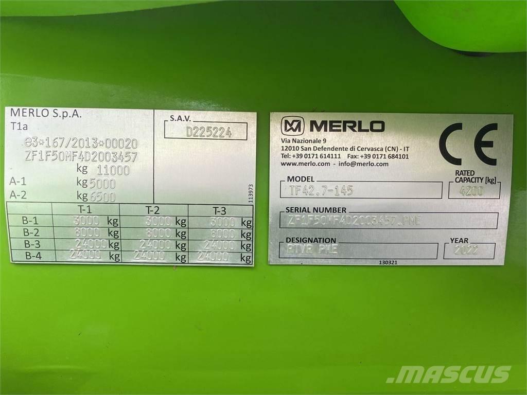 Merlo TF42.7 Teleskopické nakladače pro zemědělství