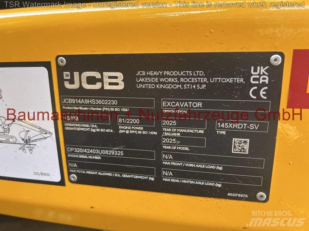 JCB 145XR -Demo- Pásová rýpadla