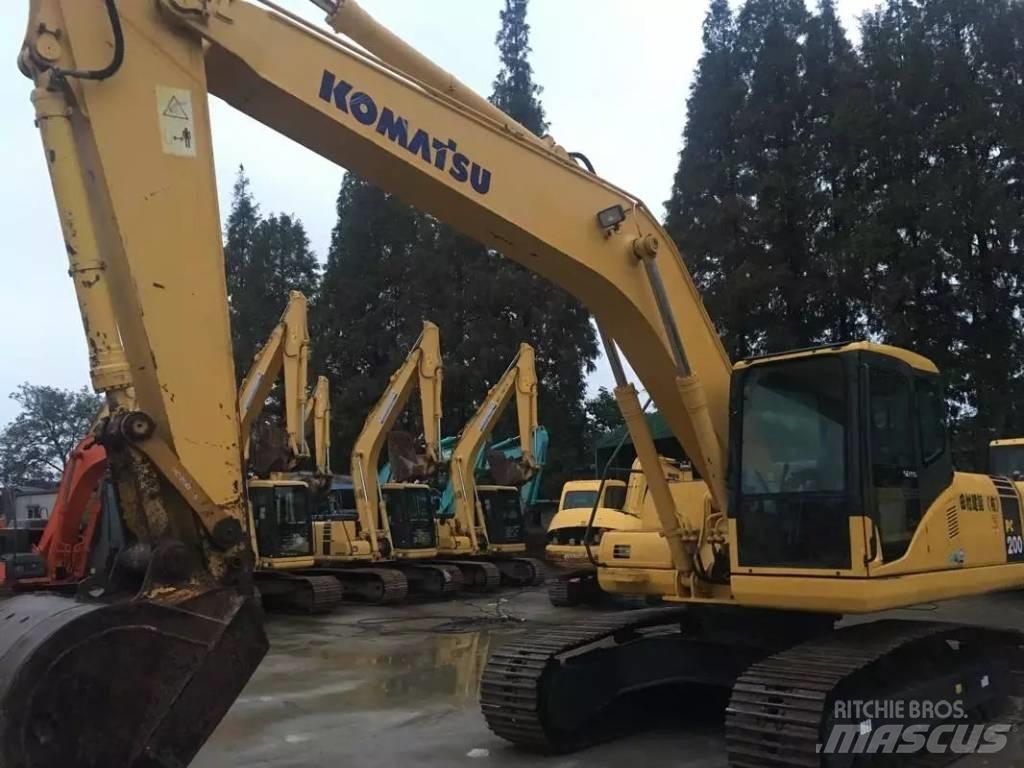 Komatsu pc200-7 Pásová rýpadla