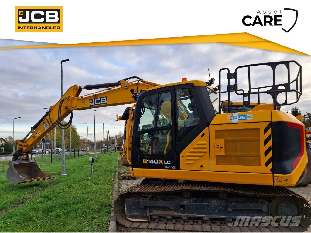 JCB 140 X Pásová rýpadla