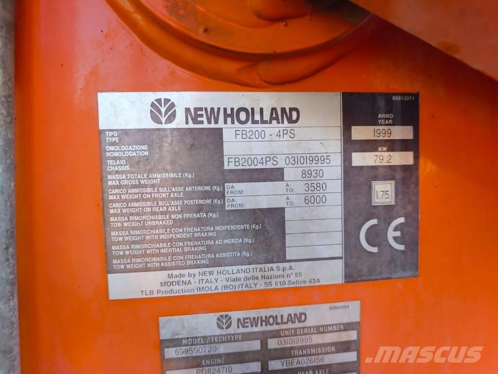 New Holland FB 200 Rýpadlo-nakladače