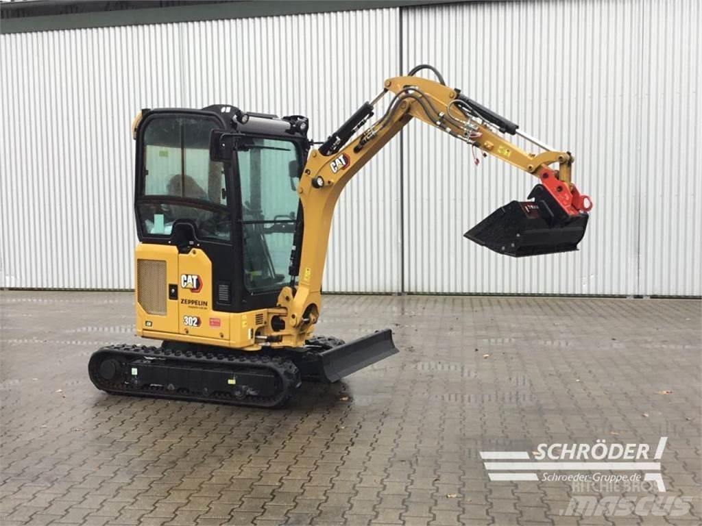 CAT 302 CR Kolová rýpadla
