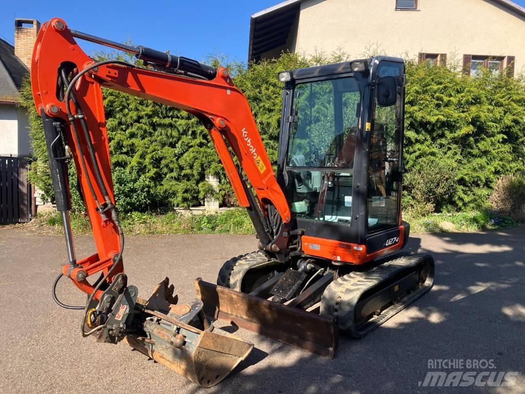 Kubota U 27 Mini rýpadla < 7t