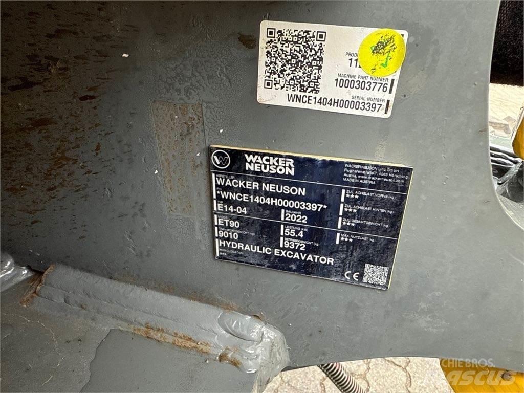 Wacker Neuson ET90 Pásová rýpadla