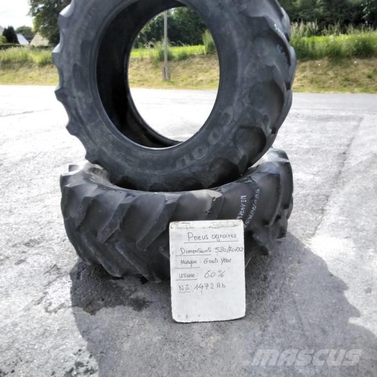 Goodyear 580/70R38 Pneumatiky, kola a ráfky