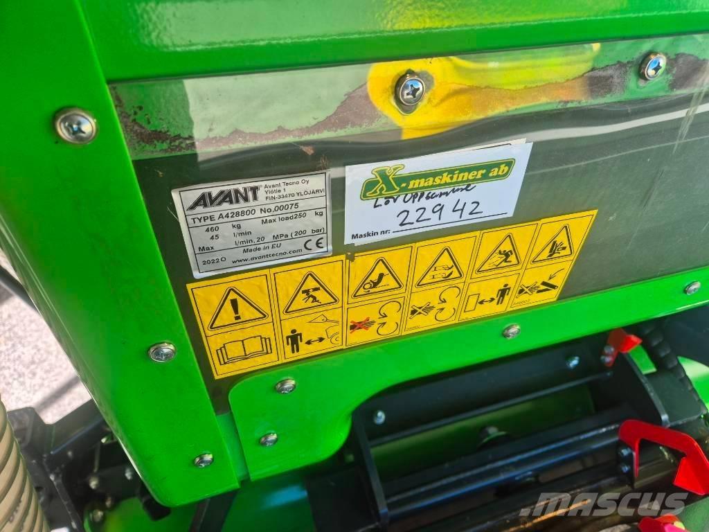 Avant Lövsug DEMO Smykem řízené nakladače