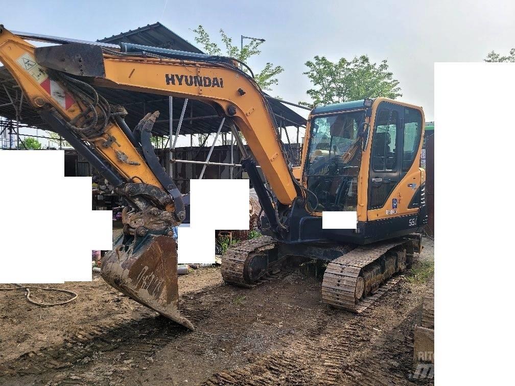 Hyundai Robex 55 Mini rýpadla < 7t