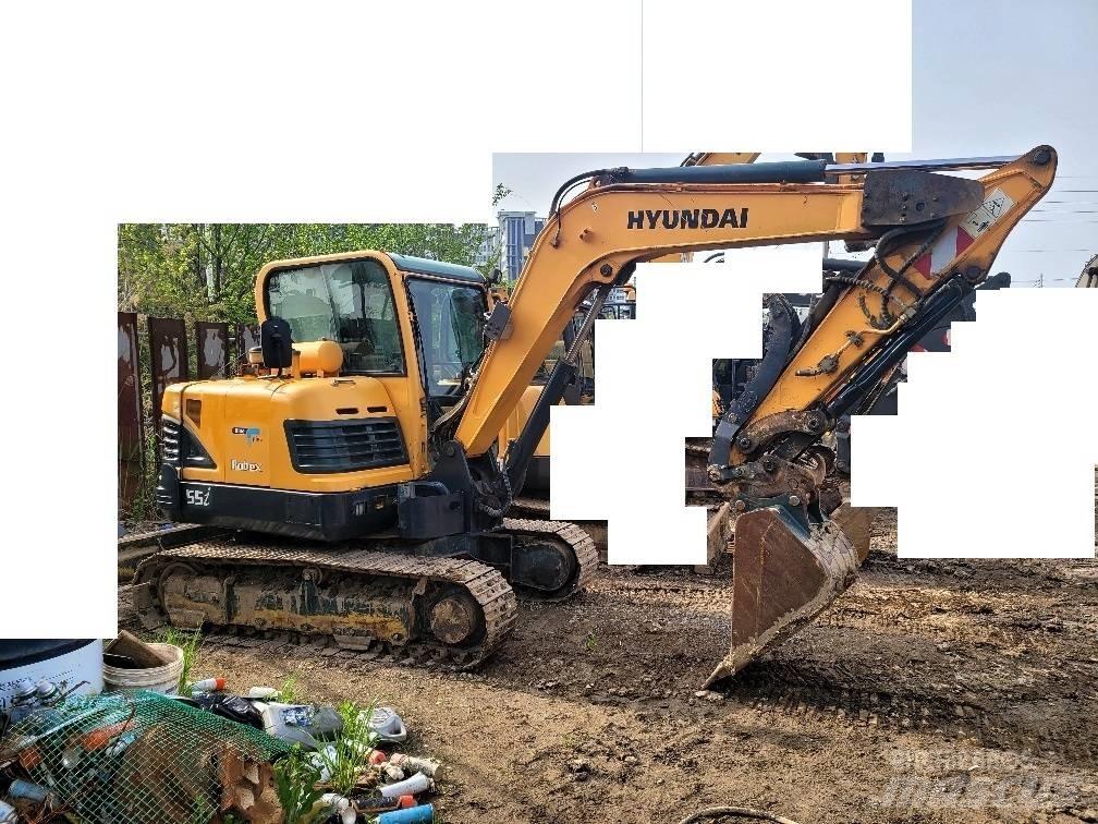 Hyundai Robex 55 Mini rýpadla < 7t