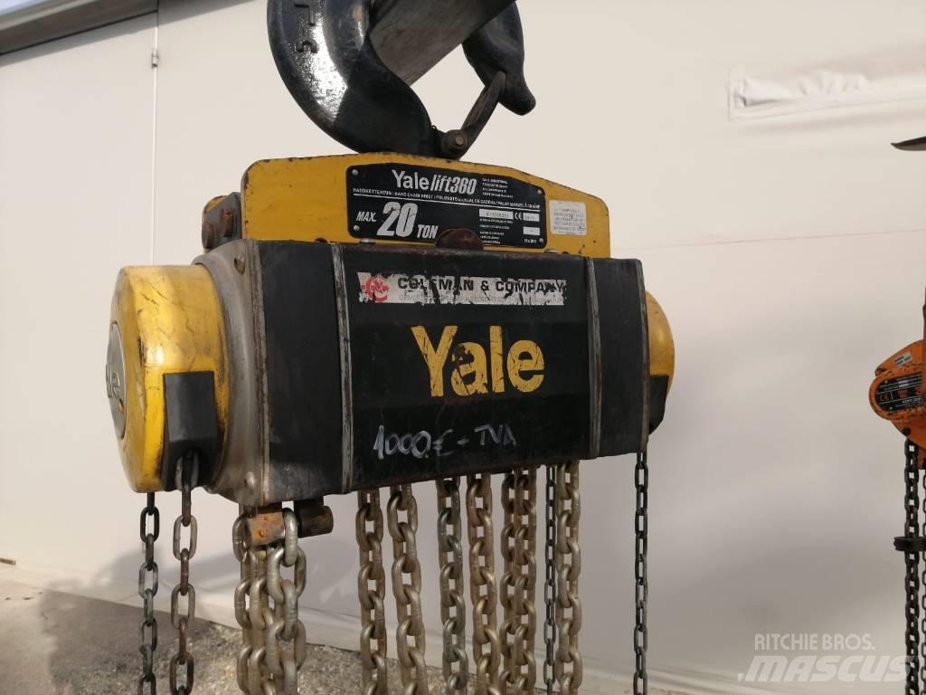 Yale Lift 360 Kladkostroje, navijáky a stavební výtahy