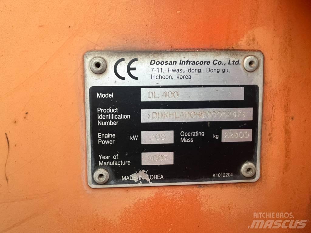 Doosan DL 400 Kolové nakladače