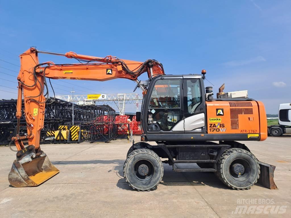 Hitachi ZX170W-5B Kolová rýpadla