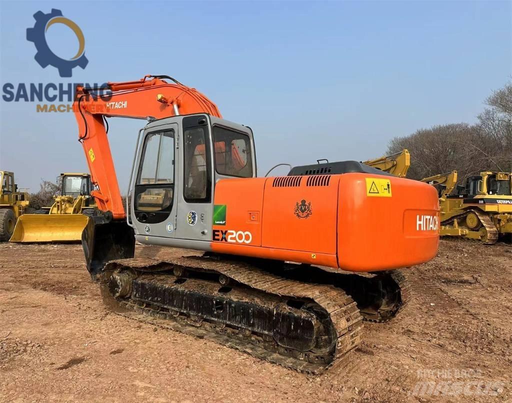Hitachi EX 200 Pásová rýpadla