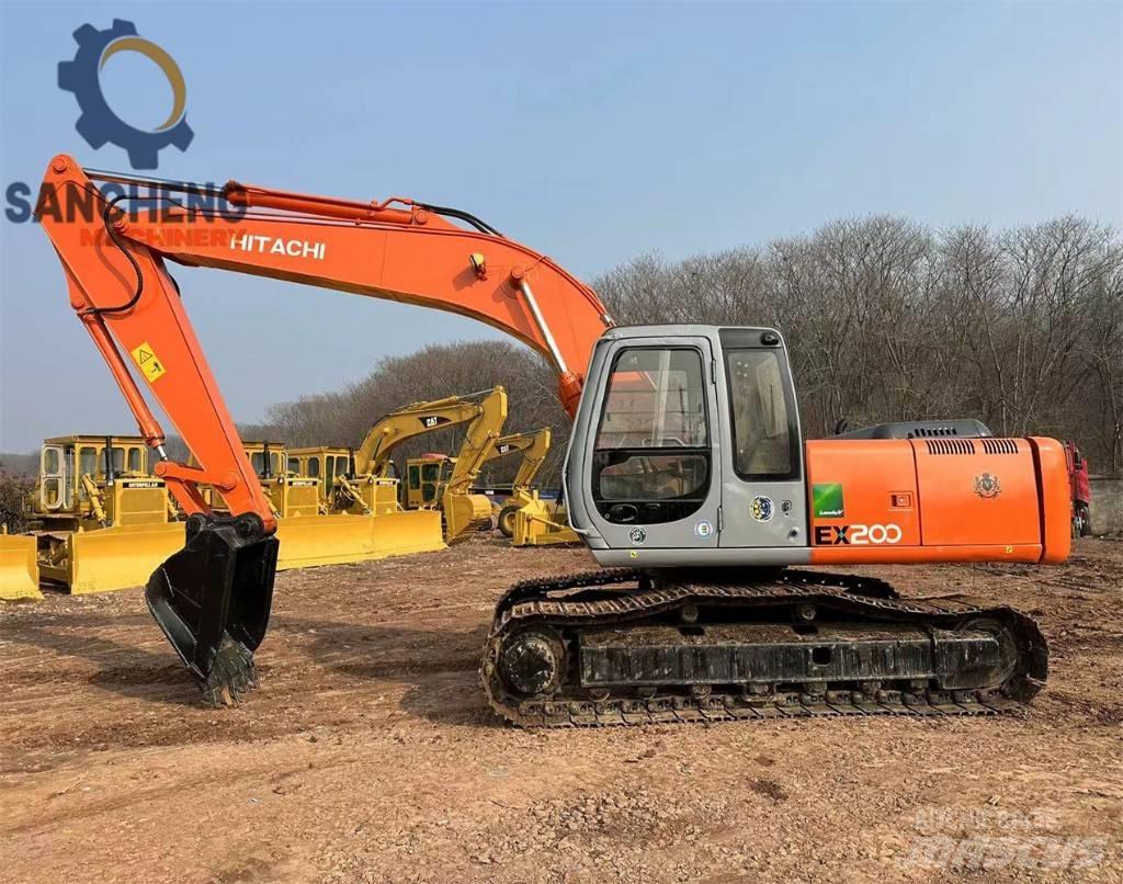Hitachi EX 200 Pásová rýpadla
