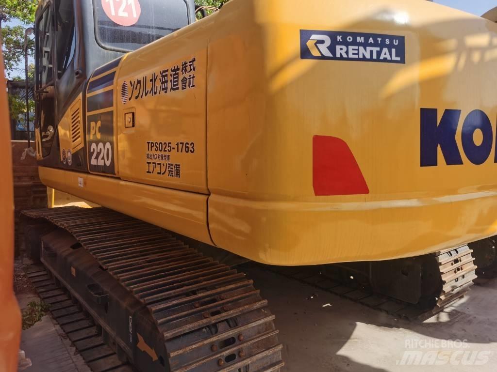 Komatsu PC 220-7 Pásová rýpadla