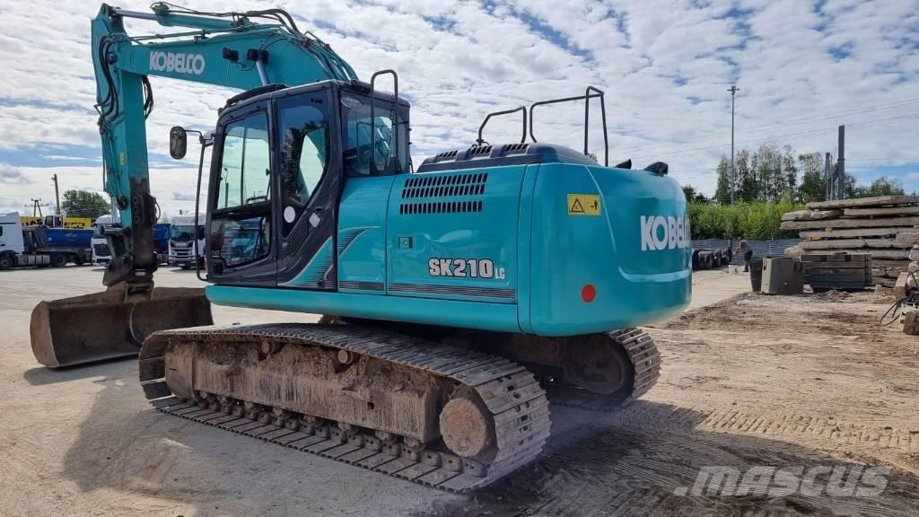 Kobelco SK 210 LC Pásová rýpadla