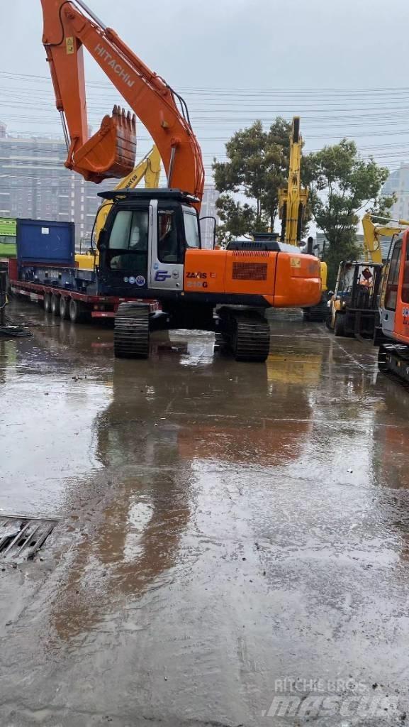 Hitachi ZX 210 Pásová rýpadla