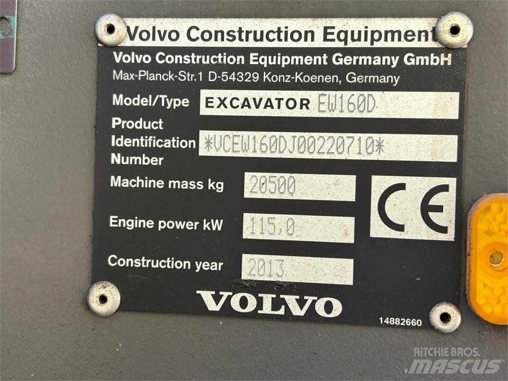 Volvo EW 160 D Kolová rýpadla