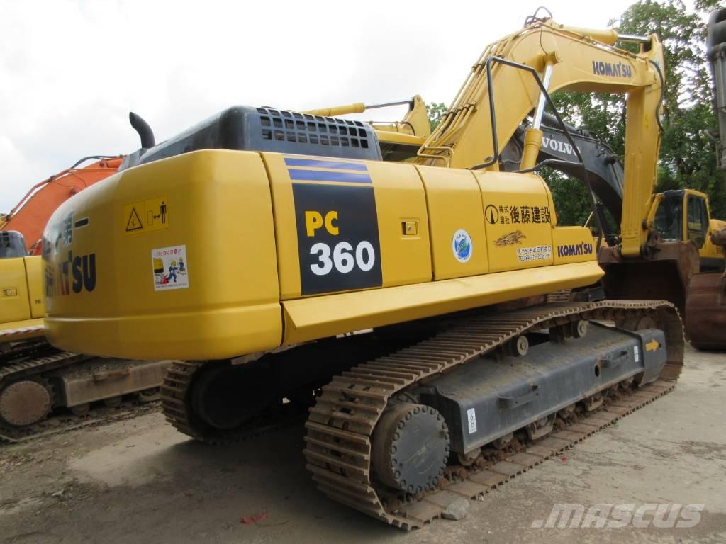 Komatsu PC 360-7 Pásová rýpadla