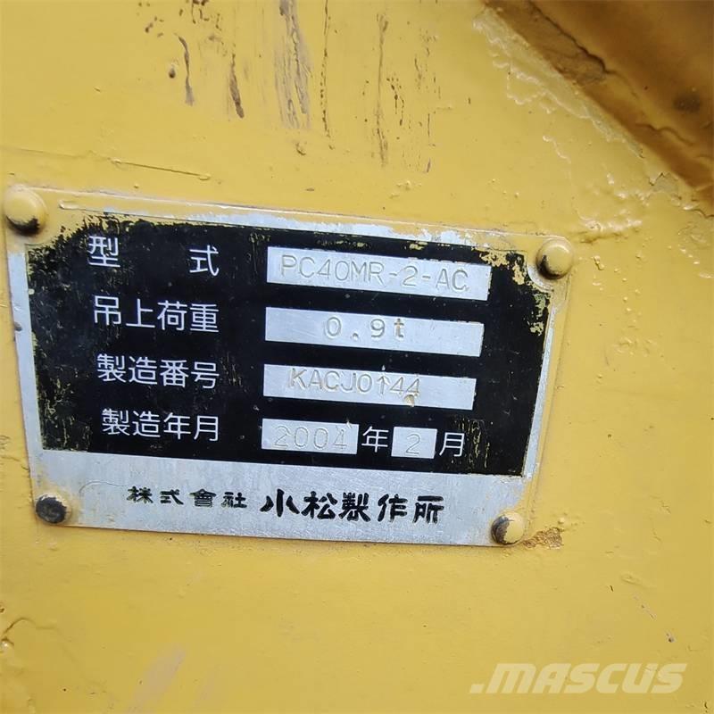 Komatsu PC 40 Mini rýpadla < 7t