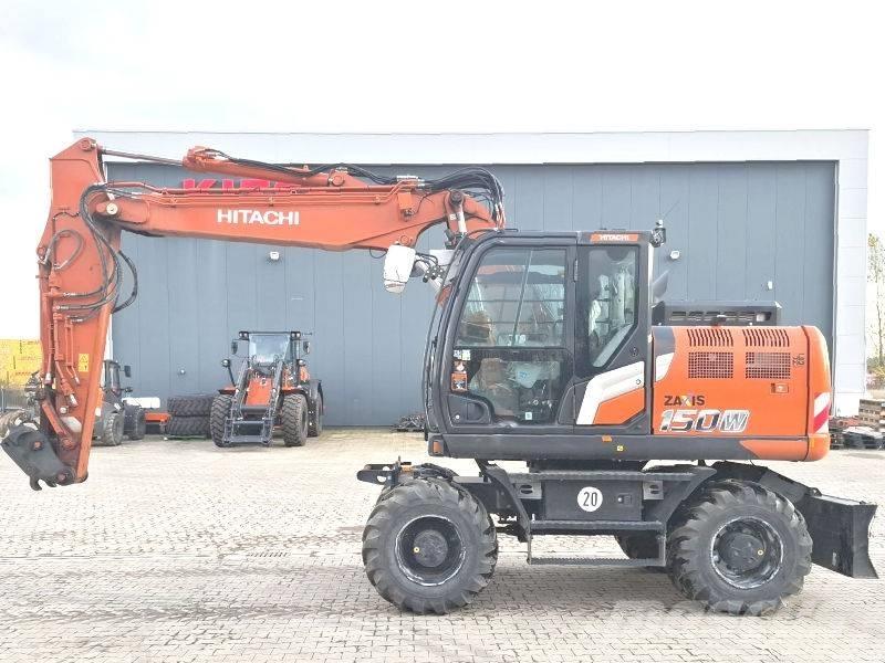 Hitachi ZX 150 W-7 Kolová rýpadla