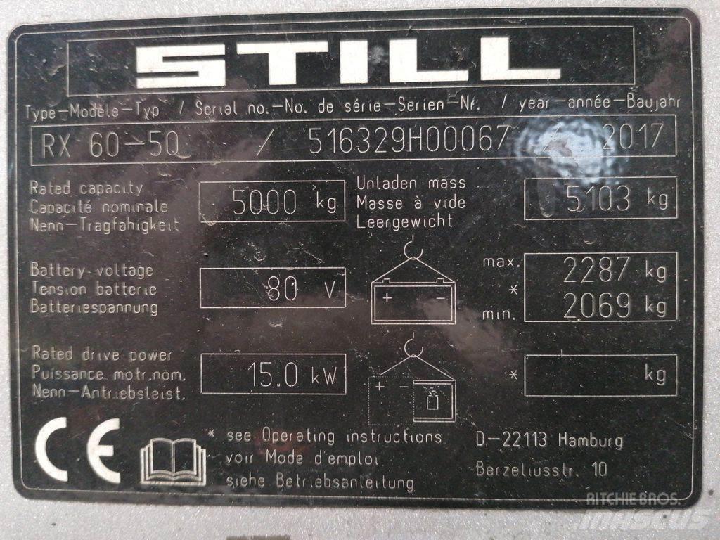 Still RX60-50 Akumulátorové vozíky