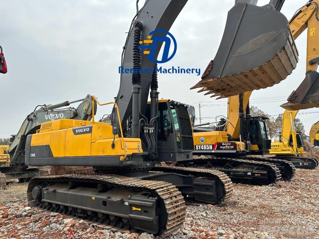 Volvo EC 480DL Pásová rýpadla