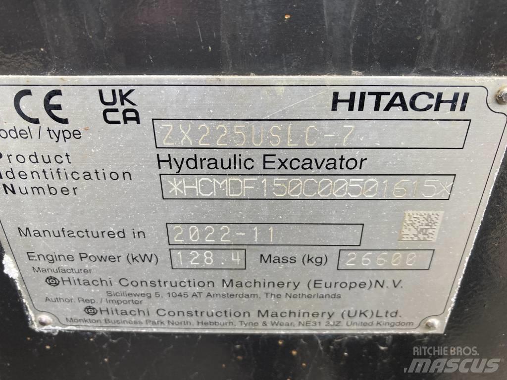 Hitachi ZX 225 US LC Pásová rýpadla