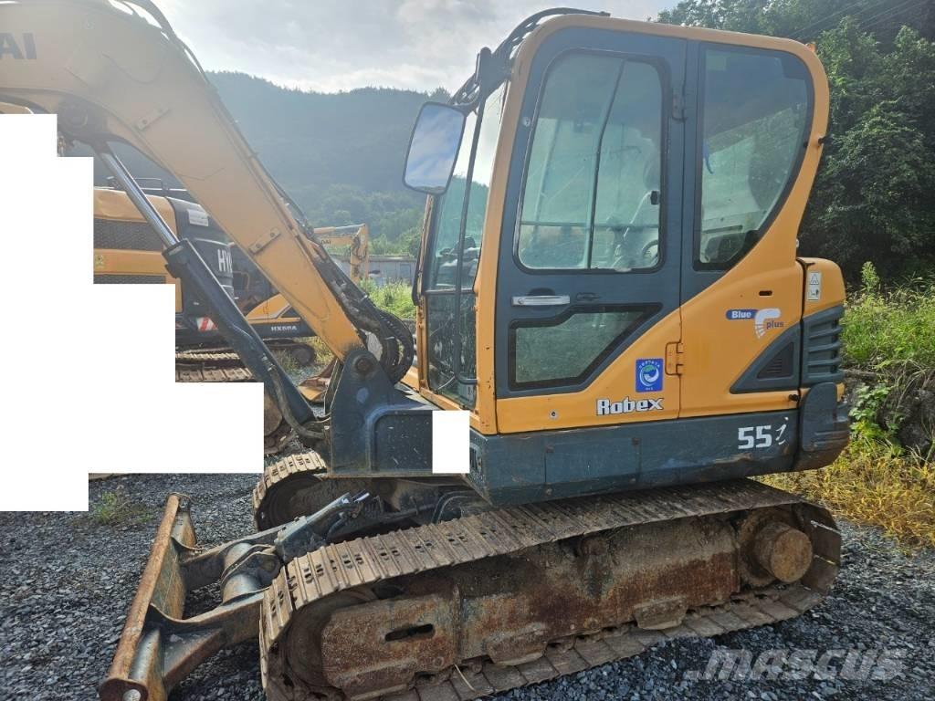 Hyundai Robex 55 Mini rýpadla < 7t